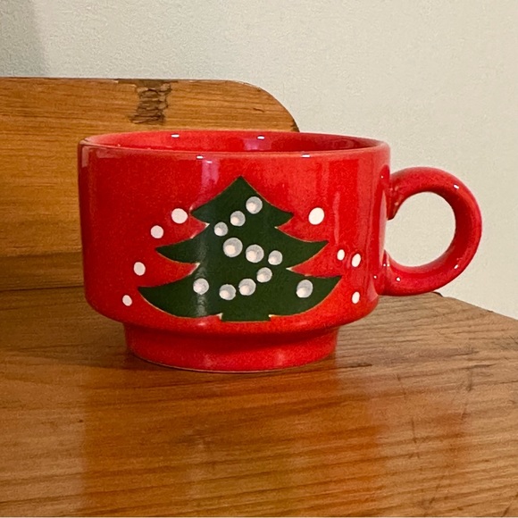 Vintage German Waechtersbach Christmas Tree Mug - Picture 6 of 8